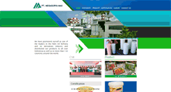 Desktop Screenshot of megasurya-mas.com